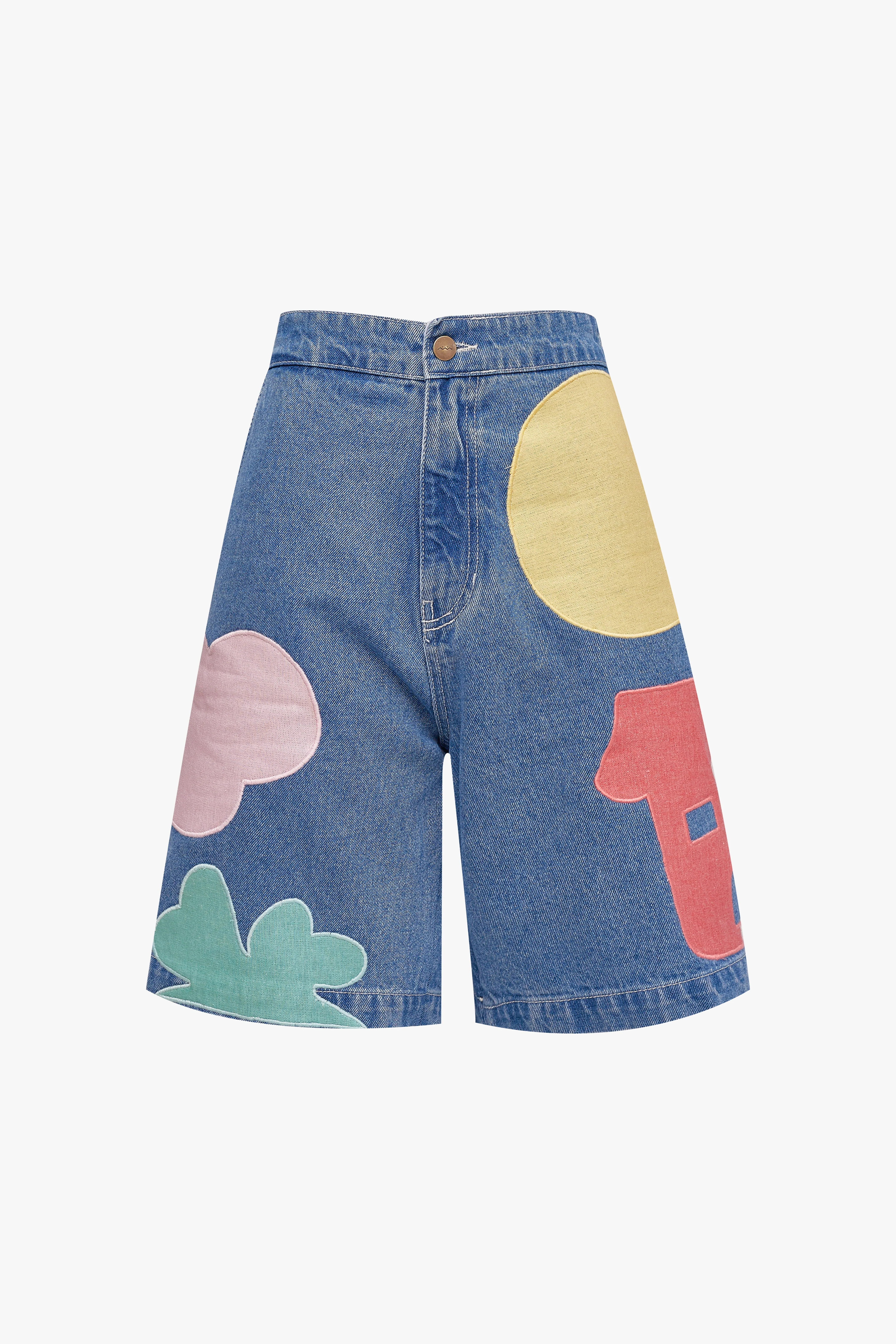 Drawing Patch Bermuda Shorts  - Image 6
