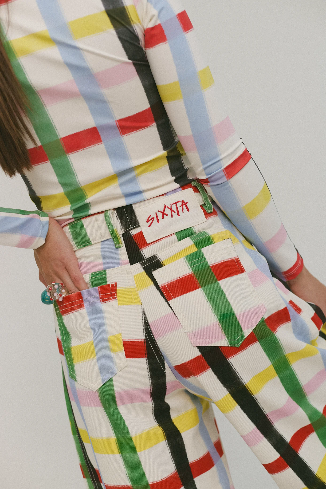 Rainbow Confetti Flo Sweatshirt - Image 3