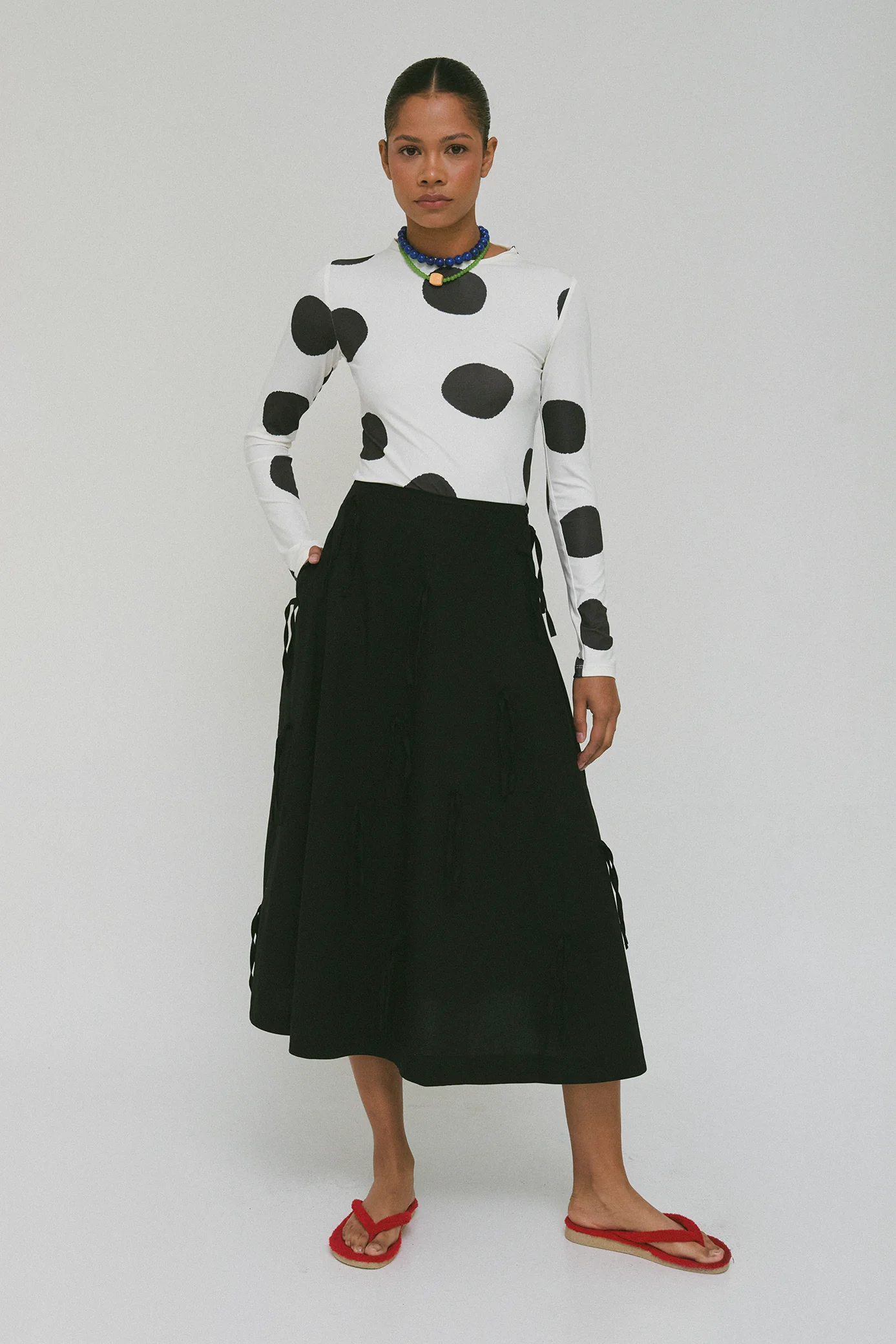 Polka Dot Flo Sweatshirt - Image 3
