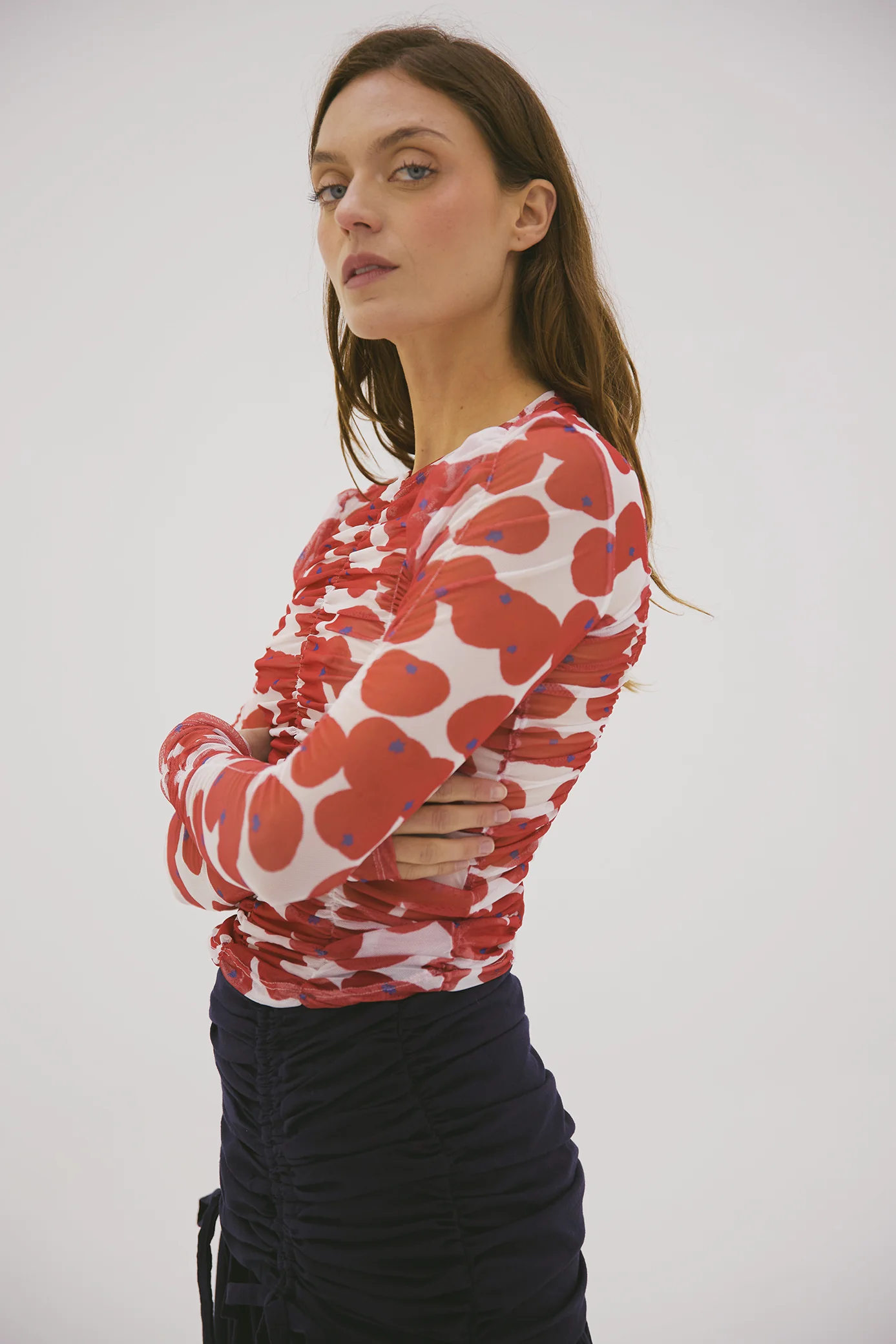 Cherry Tomato Mesh Sweater  - Image 5