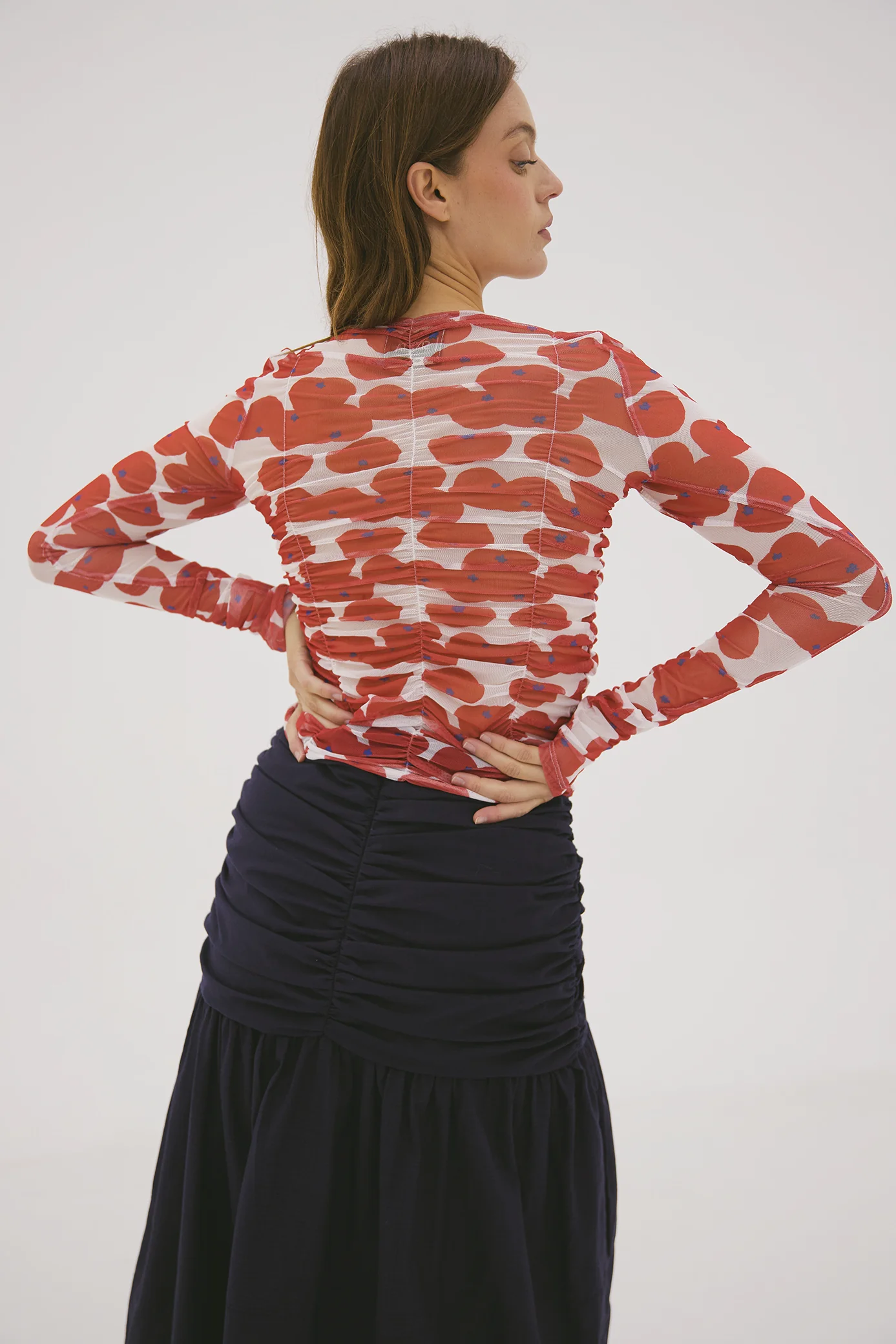 Cherry Tomato Mesh Sweater  - Image 6