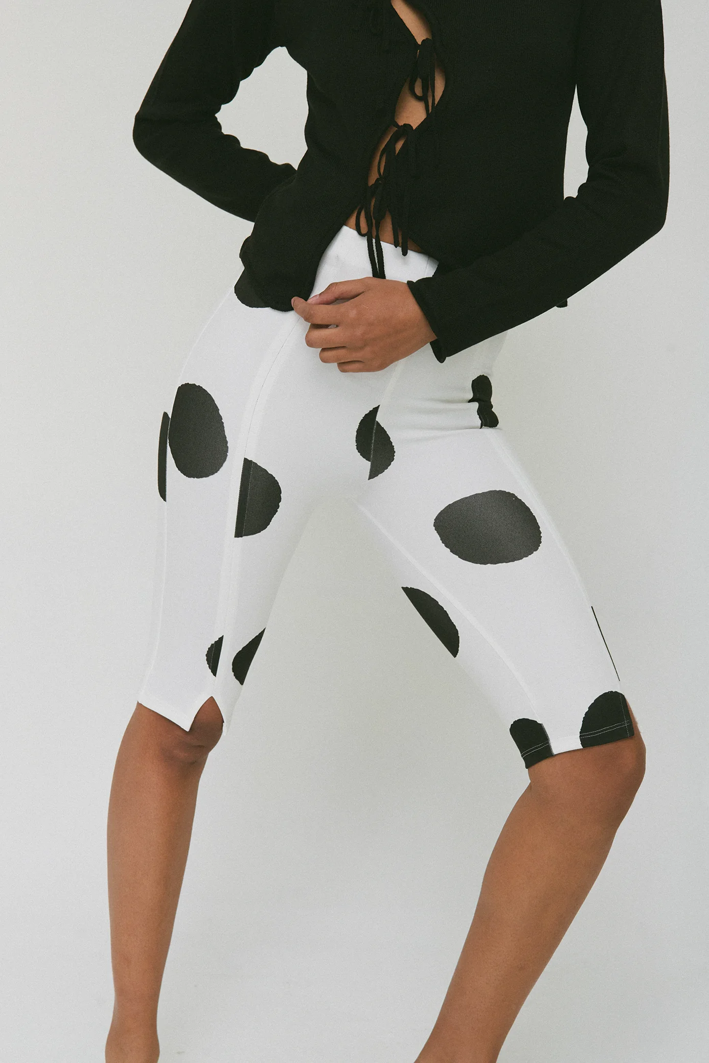 Polka Dot Sun Capri Pants - Image 3