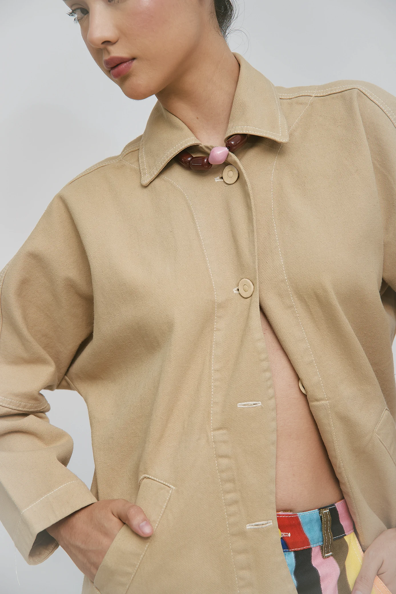XX Olive Coat - Image 4
