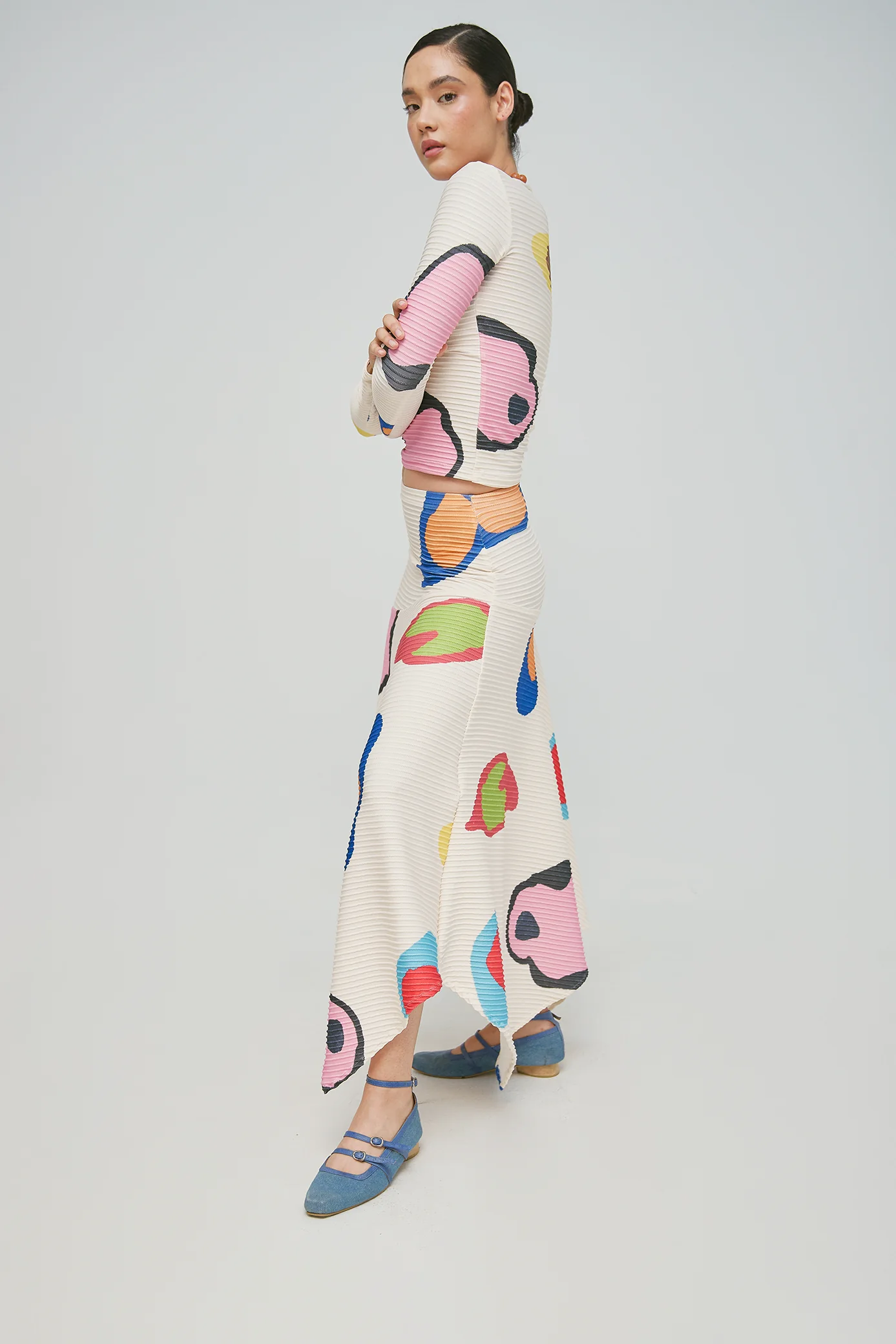 Contrast Fruits Skirt - Image 3
