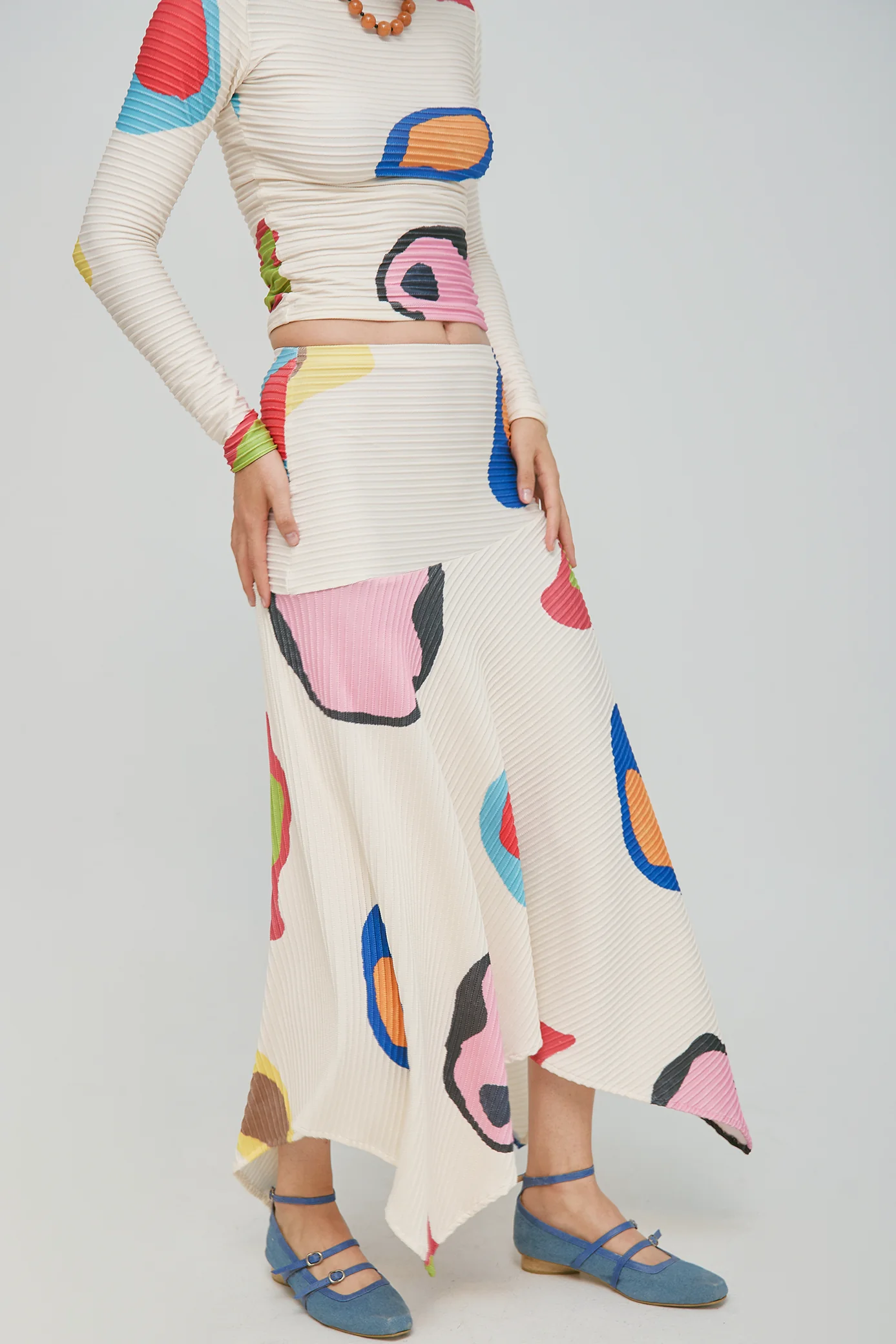 Contrast Fruits Skirt - Image 4