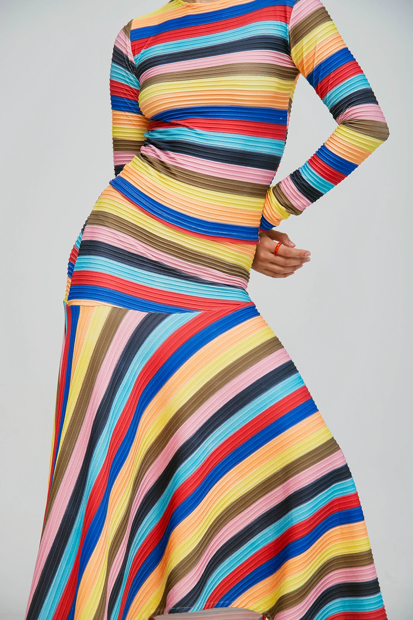 Contrast Line Skirt - Image 4