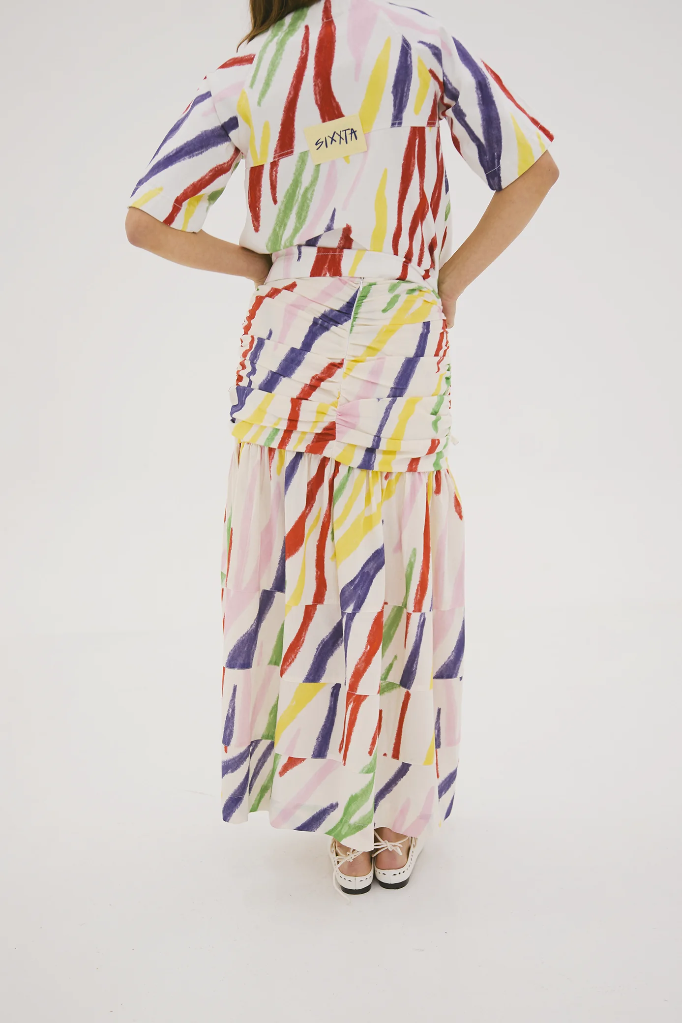Iris Scales Midi Skirt - Image 4