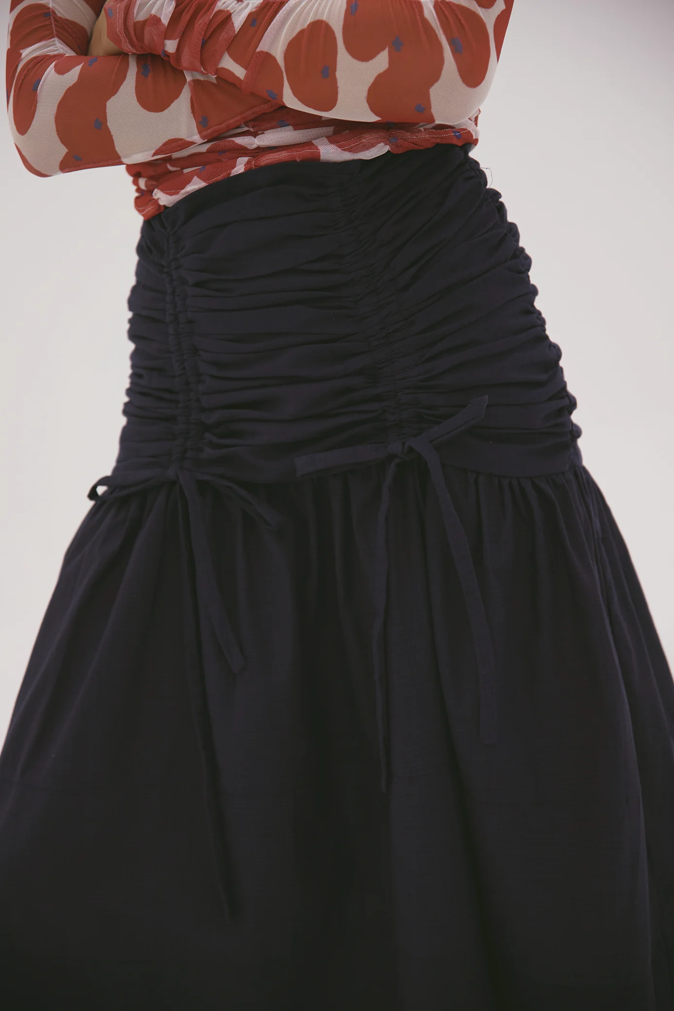 Petal Scales Midi Skirt  - Image 4