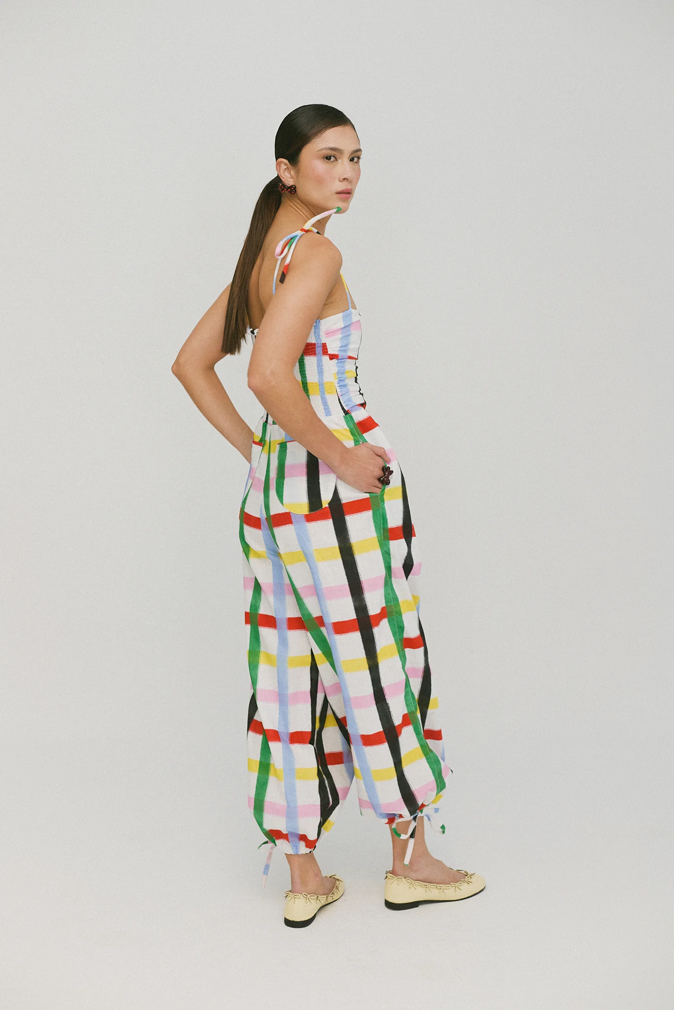 Rainbow Confetti Nostalgia Jumpsuit - Image 7