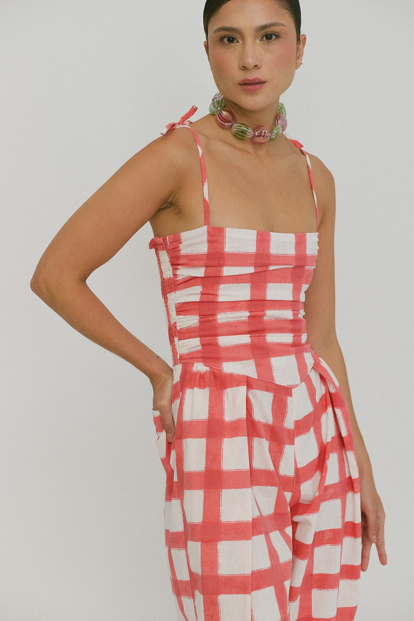 Cherry Confetti Nostalgia Jumpsuit - Image 5