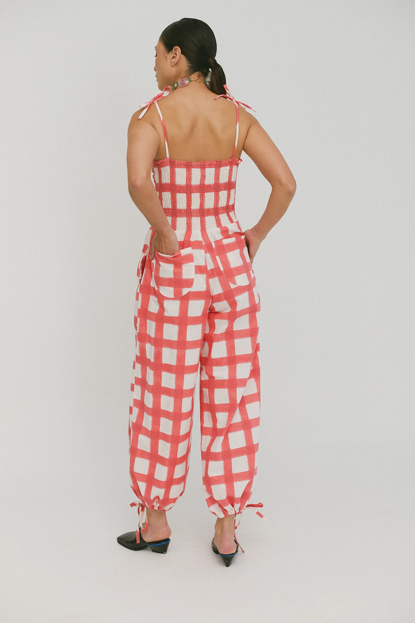 Cherry Confetti Nostalgia Jumpsuit - Image 7