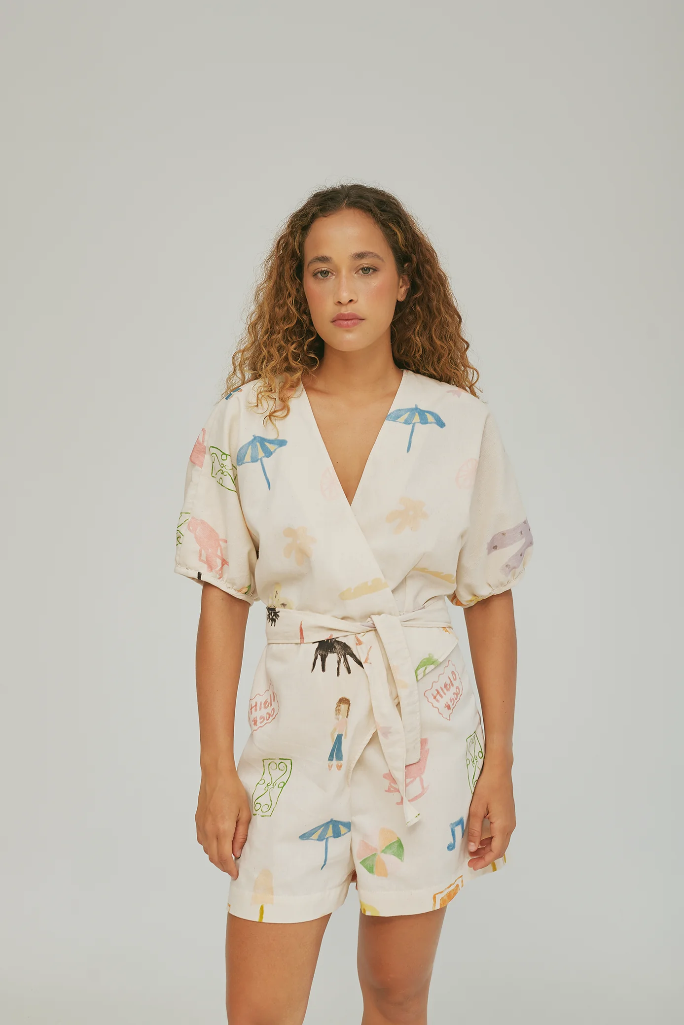 My Neighborhood Wrap Jumpsuit - Image 2
