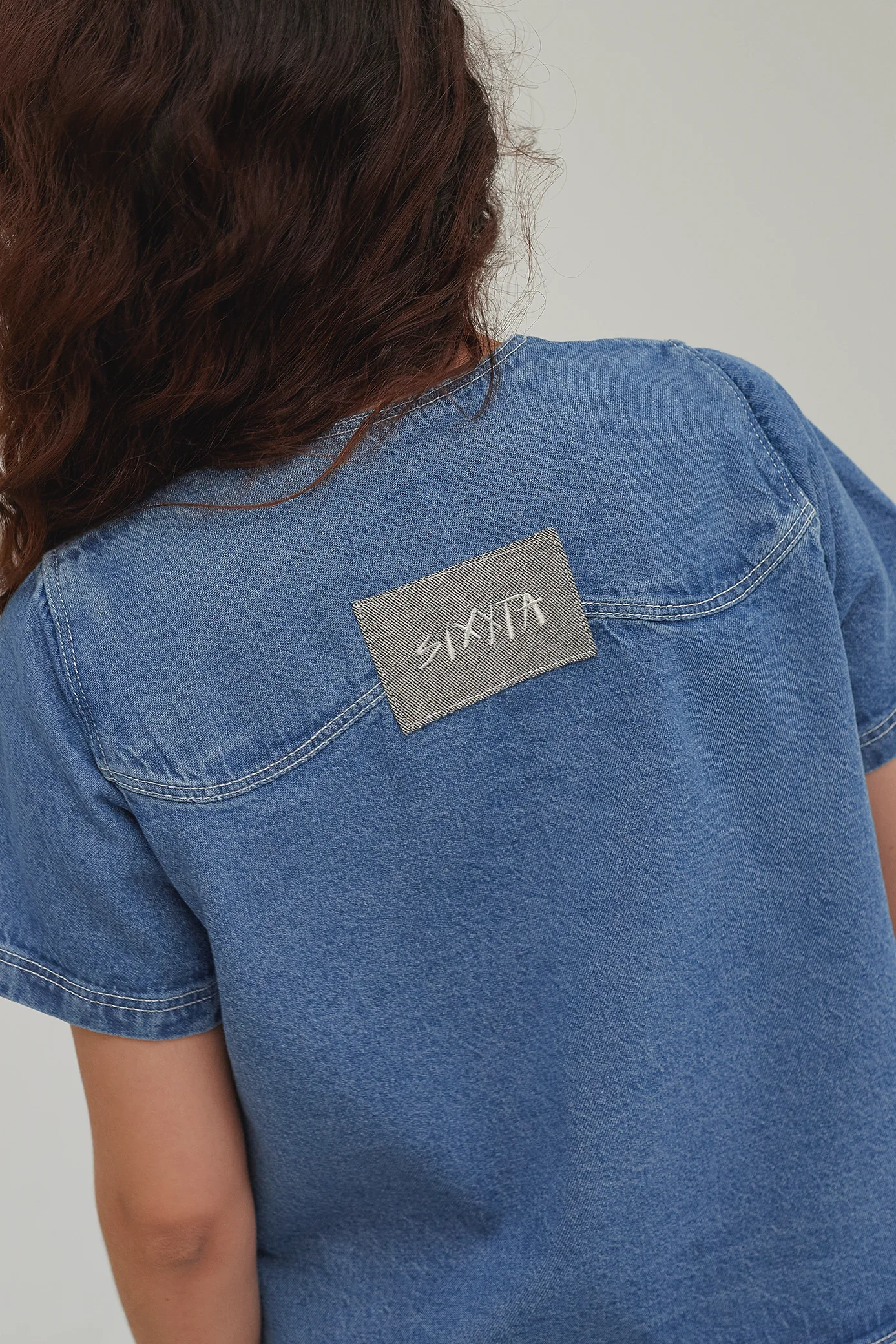 Denim Hellen Top - Image 4