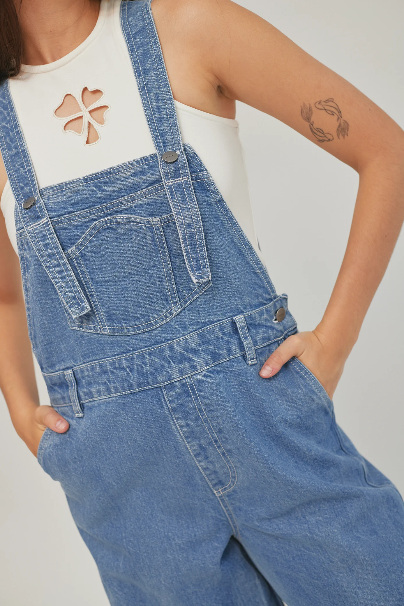 Ivory Clover Tank Top - Image 3