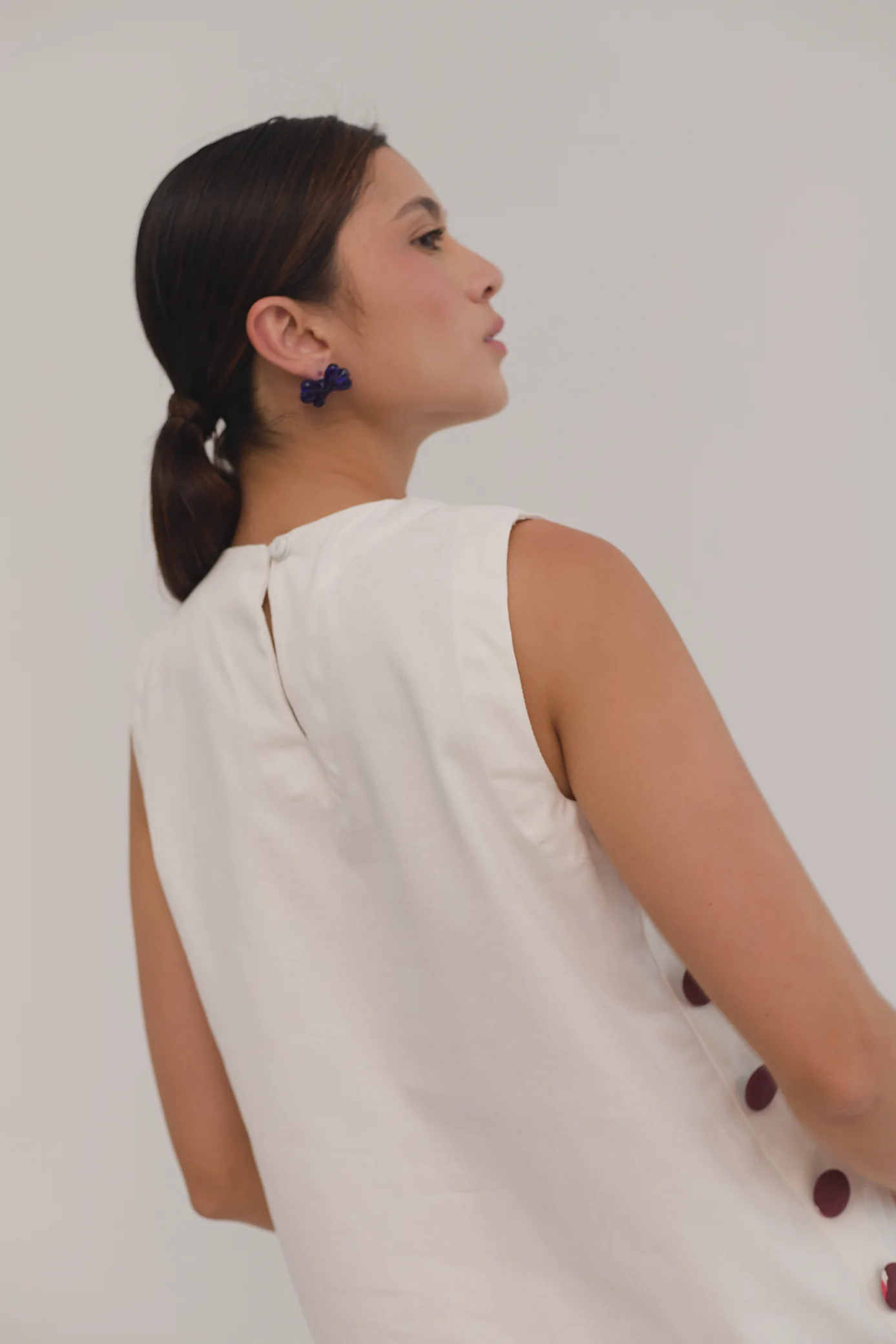 Cherries Ivory Anfitriona Dress - Image 7
