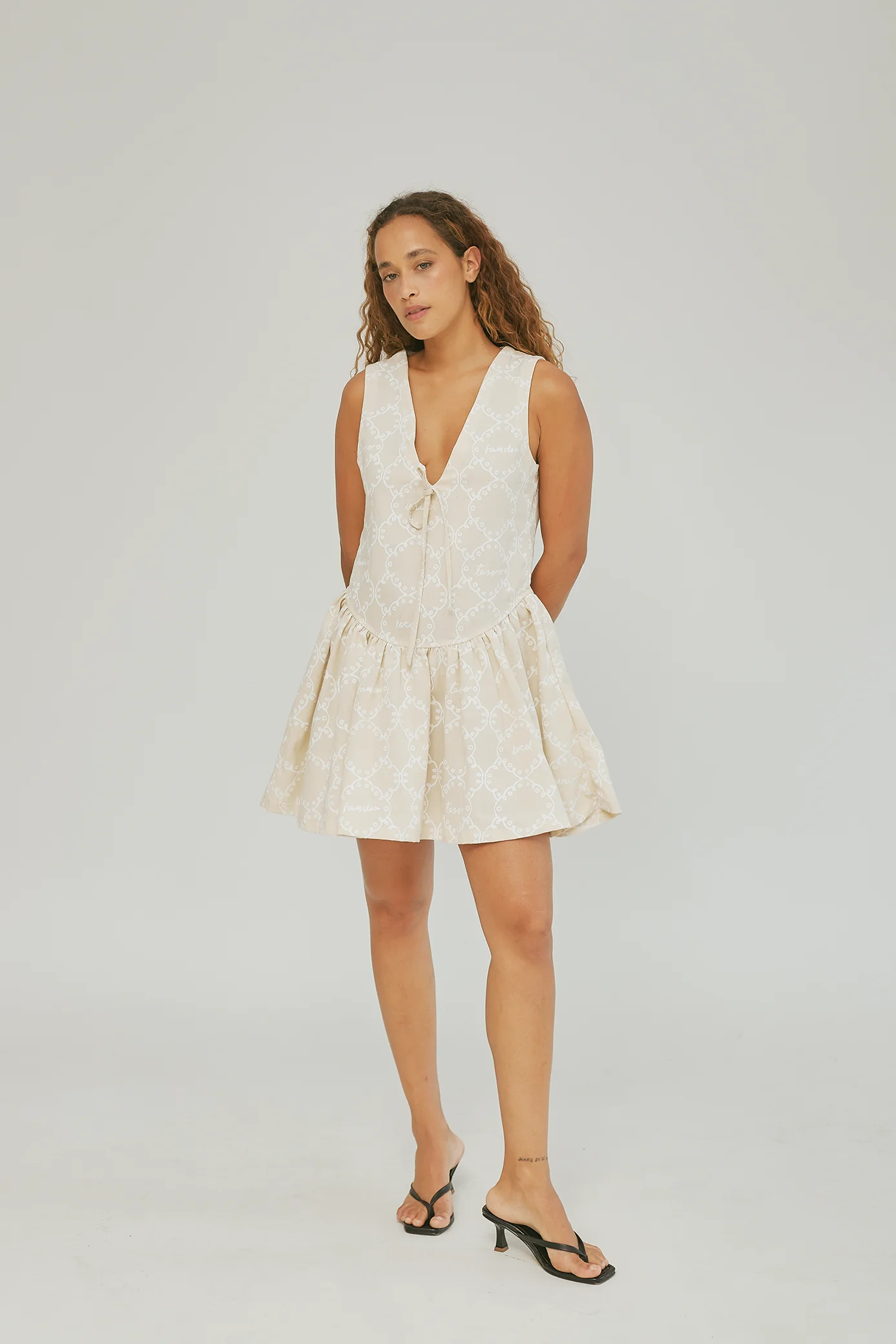 Sugar Tablecloth Raw Dress - Image 4