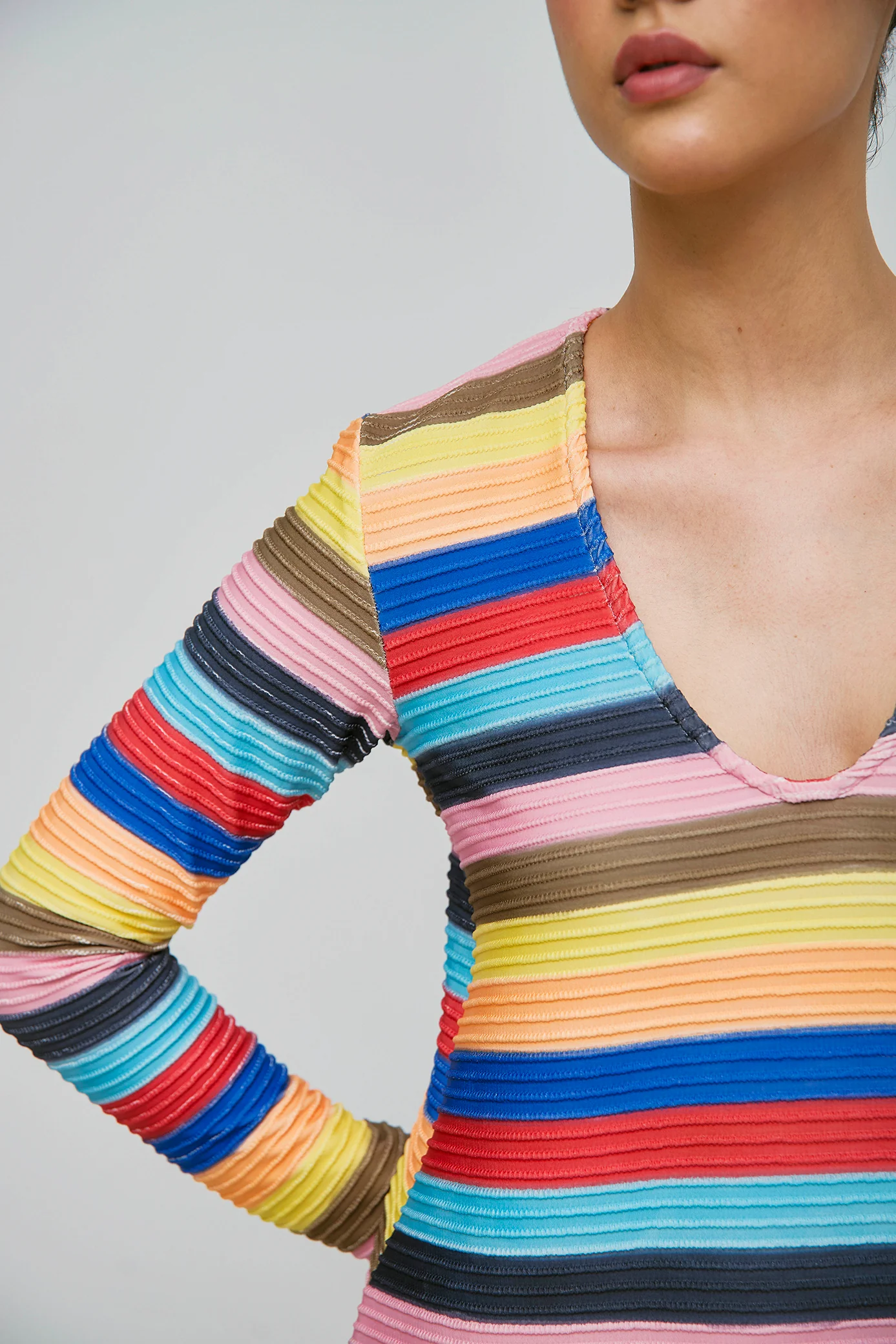 Flo Lines Dress - Image 3