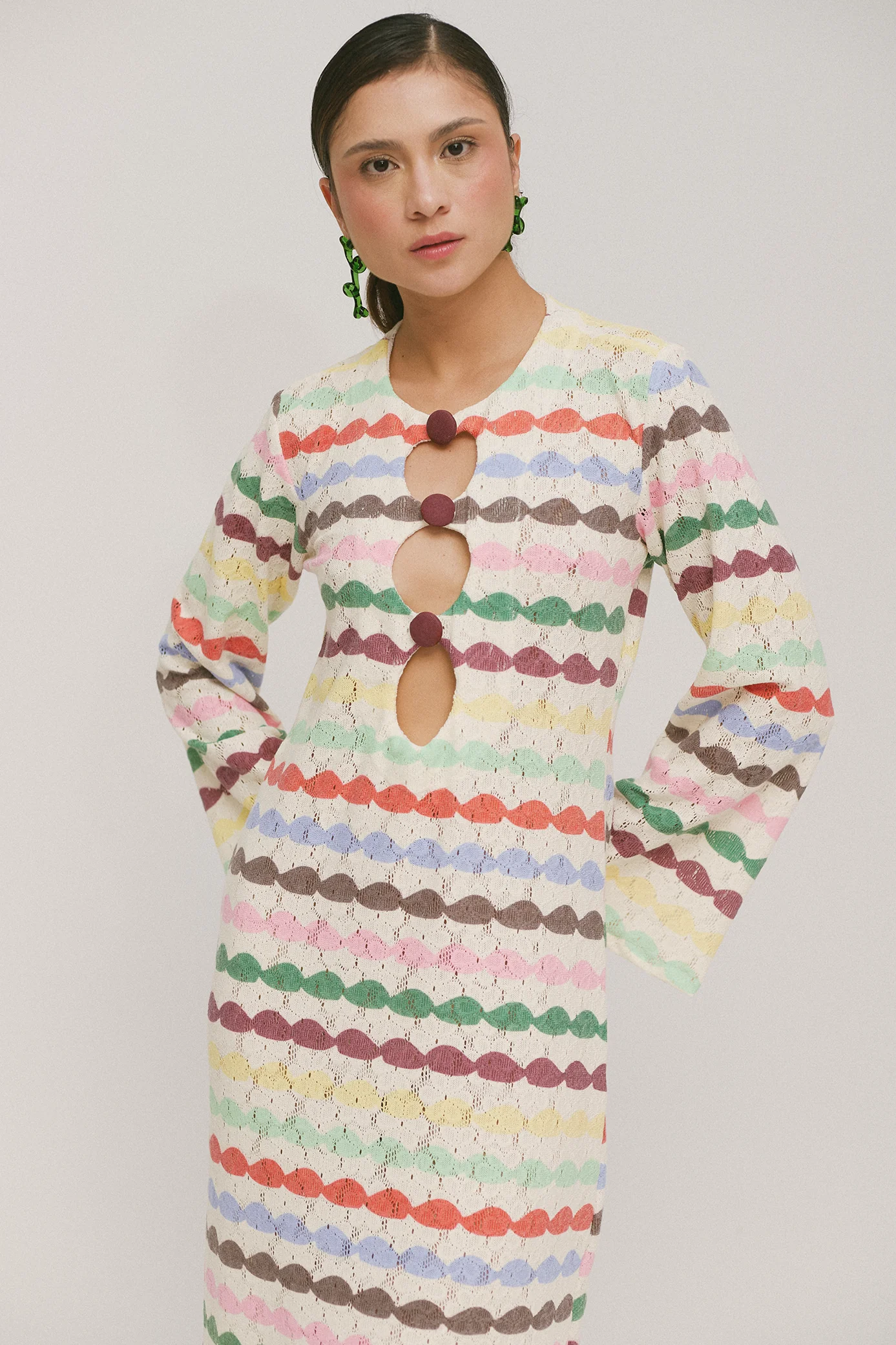 Rainbow Holiday Dress - Image 3