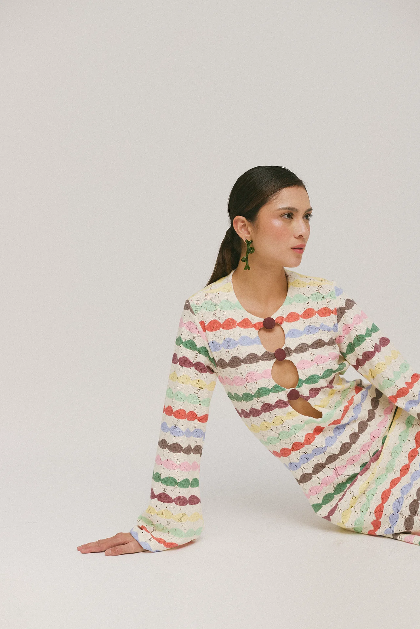 Rainbow Holiday Dress - Image 5